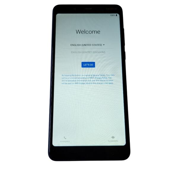 Nokia 3.1 Blue Cell Phone Smart Phone Modern Design with Rounded Corners - Picture 1 of 9